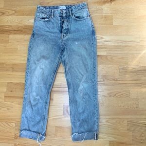 Zara light wash blue jeans size 4